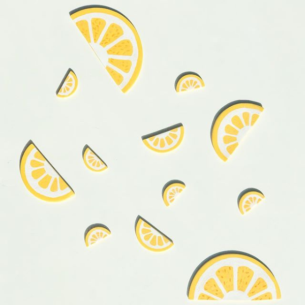 Lemon Earrings from Prairie Clay