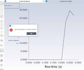 error in Ansys Fluent gui domian label error in Fluent Ansys