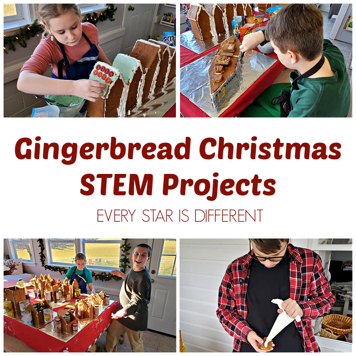 Gingerbread Christmas STEM Projects