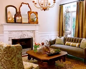 Feng shui in interior design - living room