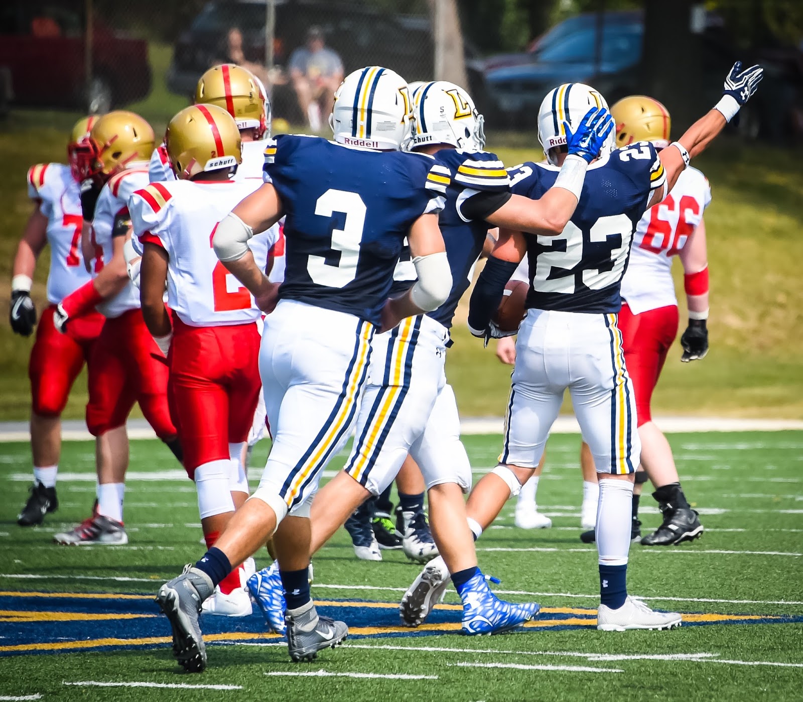 Football Football Team Captains an honor with