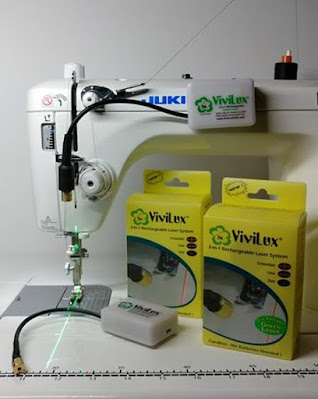 Adding a laser to any sewing machine!
