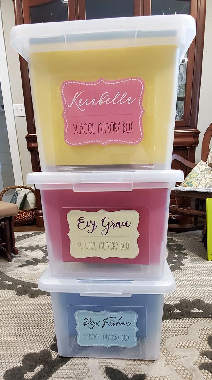 Lucky7s Studio School Memory Boxes