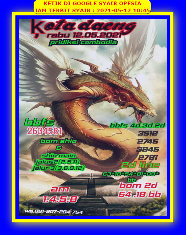 PREDIKSI SYDNEY COJEEL