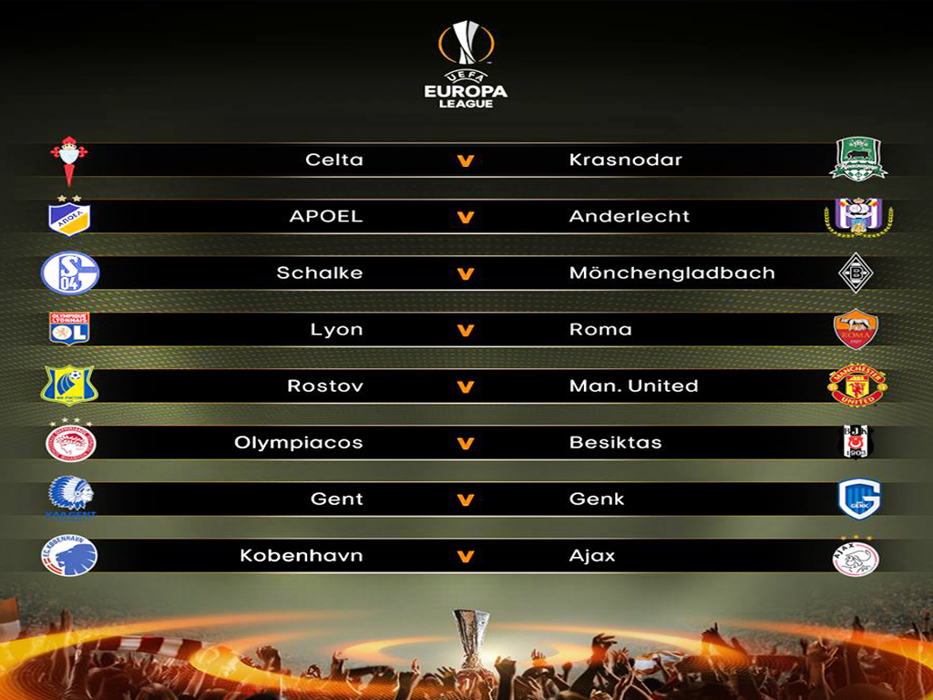 UEFA Europa League round of 16 draw - Sports Headlines
