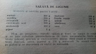 Salată de legume