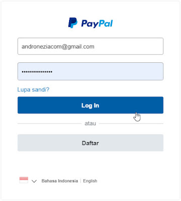 Cara Verifikasi PayPal Dengan VCC