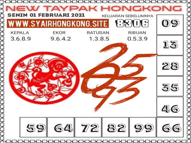 Kamus Syair Hk Untuk Pasaran Hongkong Terbaru