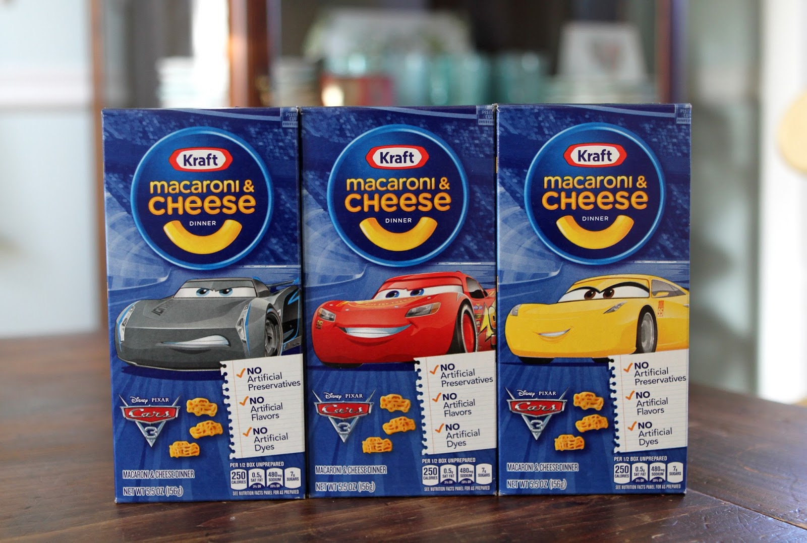 Dan the Pixar Fan Cars 3 Kraft Macaroni & Cheese