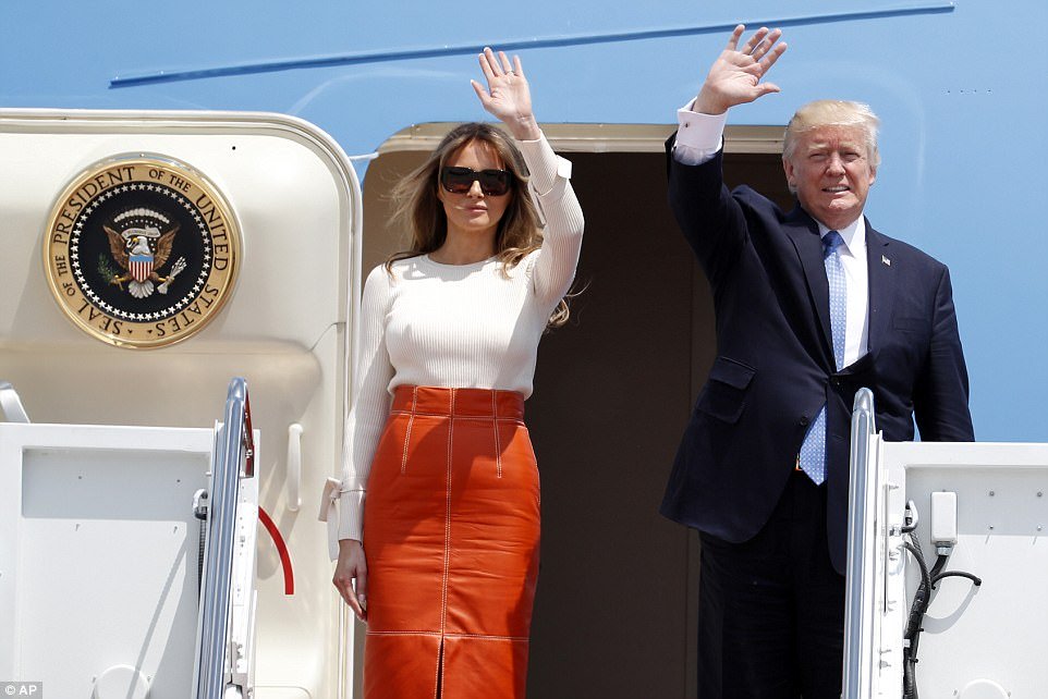Chuyến công du nước ngoài đầu tiên trên cương vị tổng thống của ông Trump sẽ kéo dài 8 ngày (Ảnh: AP)