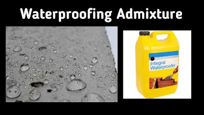 waterproofing admixtures