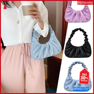 MRAG1137 SET WANITA TAS KERUT CLARA TAS BAHU HANDBAG TAS JINJING TERLARIS TAS WANITA BARU 2021
