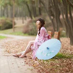 Lee Ga Na In Kimono Foto 2