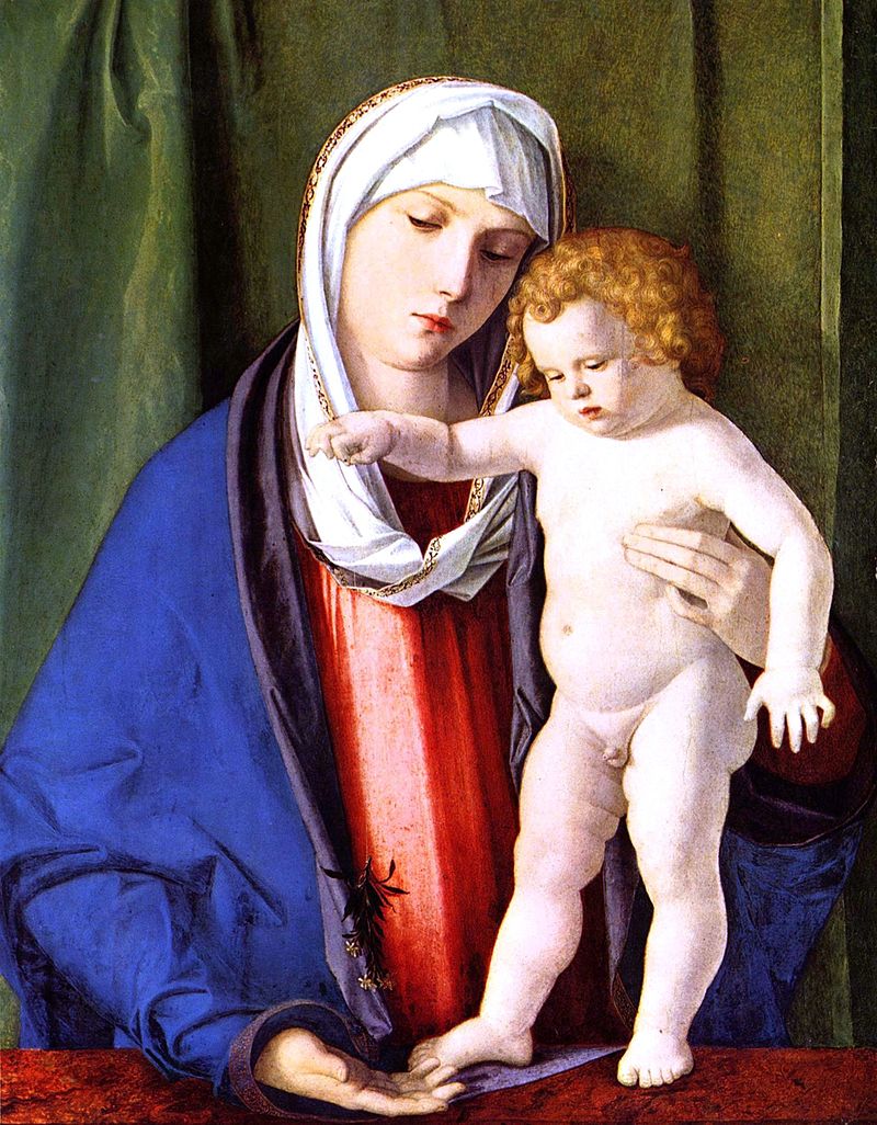 Madonna e o Menino - Giovanni Bellini - ~ Renascimento ~ Gênios da pintura