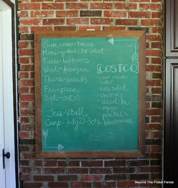  Old Chalkboard, brick, schoolhouse, vintage, http://bec4-beyondthepicketfence.blogspot.com/2015/07/old-chalkboard-exposed-brick-oh-my.html
