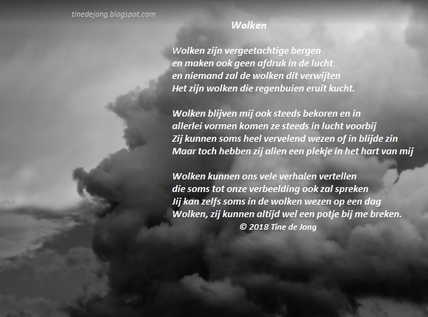Ongebruikt Gedichten en verhalen uit het leven : Wolken CS-05