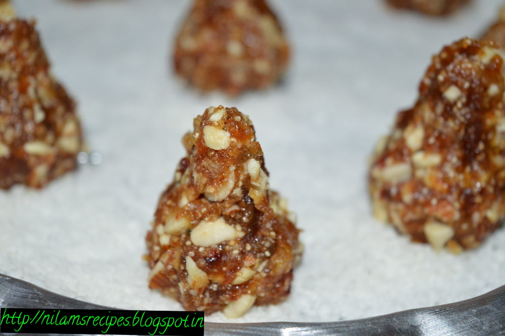 Dry Fruit Modak Recipe in Marathi ड्राय फ्रूट मोदक Nilam's Recipes