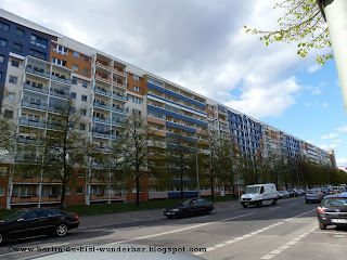 Plattenbau,Heinrich-Heine Straße, berlin