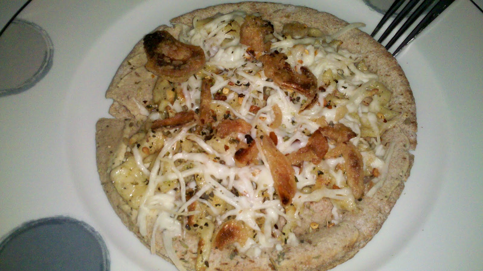 Eating With A: Game Day Snack Week 3 - Spaetzle Pizza!