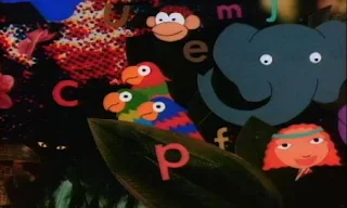 Alphabet Jungle is a cartoon. Sesame Street Do the Alphabet