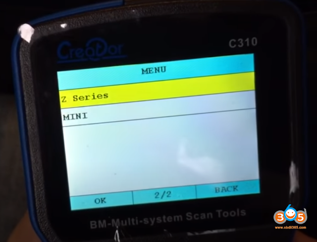 Creator C310+ BMW Scanner Review 3