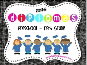 https://www.teacherspayteachers.com/Product/End-of-Year-Editable-Diplomas-716834