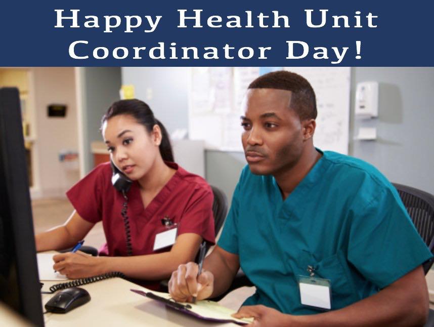 Health Unit Coordinators Day