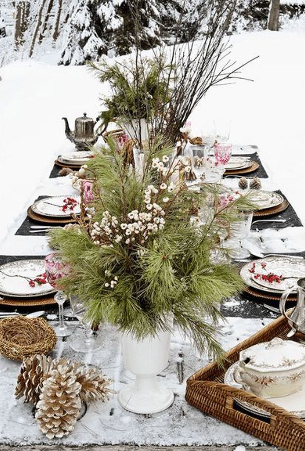 25+ AWESOME WINTER DINING TABLE DECOR IDEAS Home Manggeng