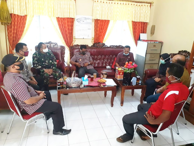 Muspika Cawas Adakan Rapat Terbatas Evaluasi Penanggulangan Pencegahan Covid 19