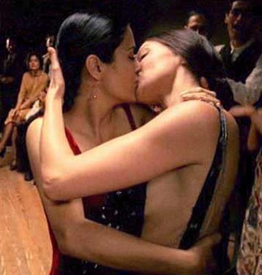 Salma Hayek Lesbian Sex 108