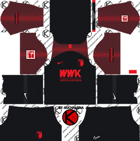 FC Augsburg Kits 2019/20 -  Dream League Soccer Kits