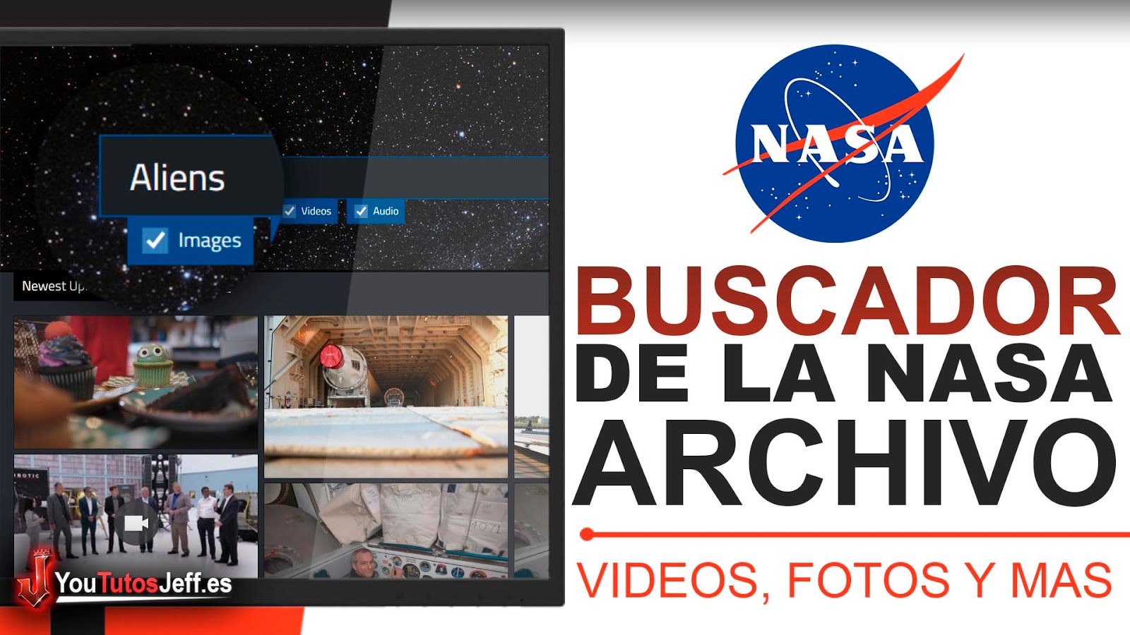 El Buscador de la NASA: Su Archivo con Imágenes, Vídeos y Audios
