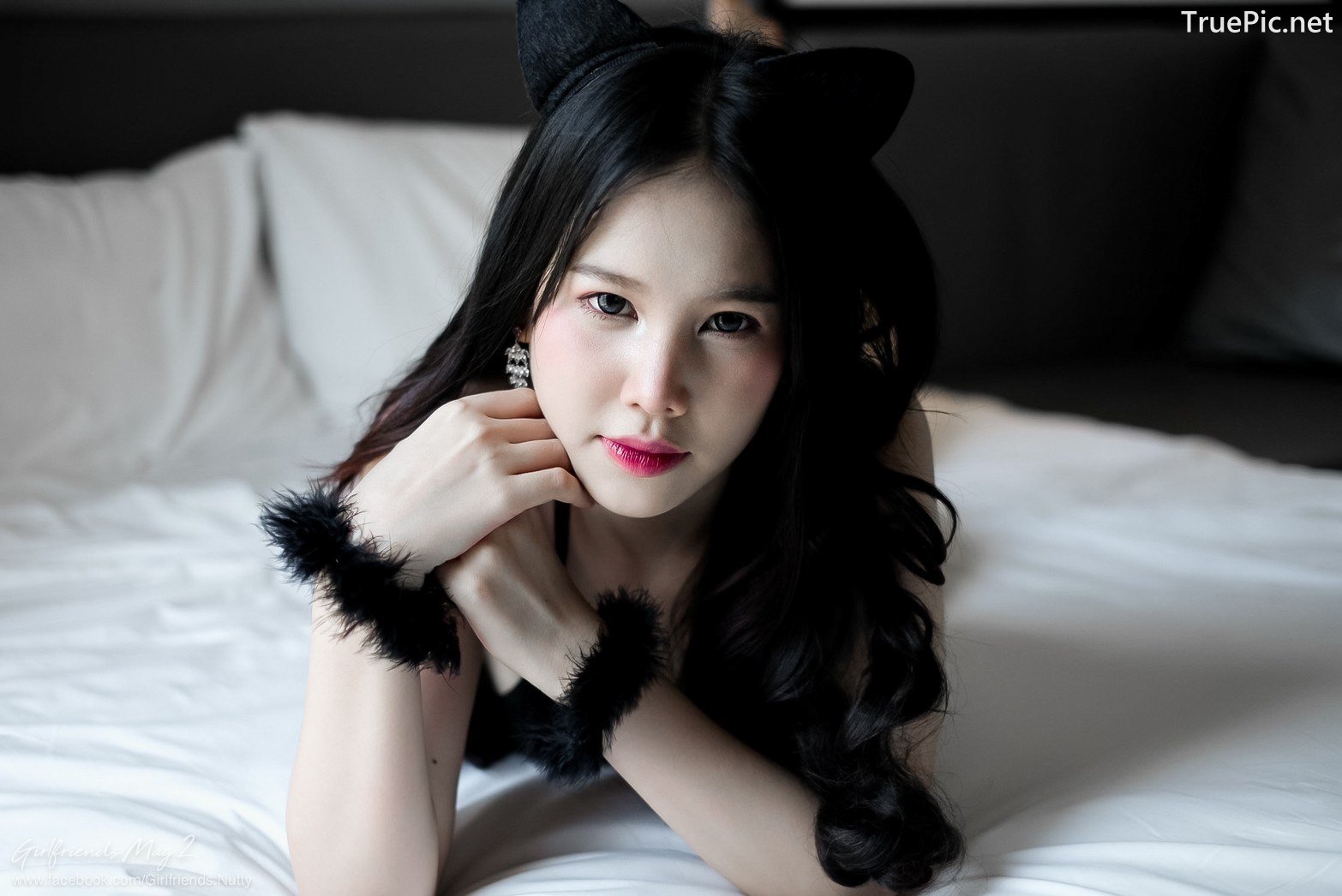 Image Thailand Model - Chanunshida Phuangsombut - Sexy Black Cat - TruePic.net - Picture-10