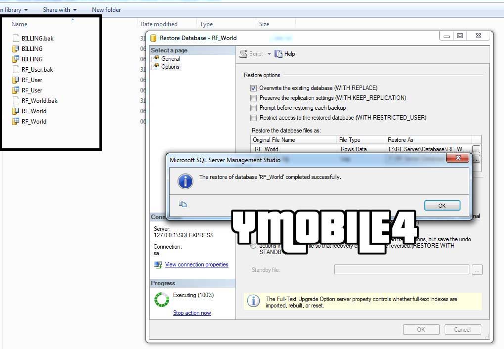 Tutorial RF Offline Step 35