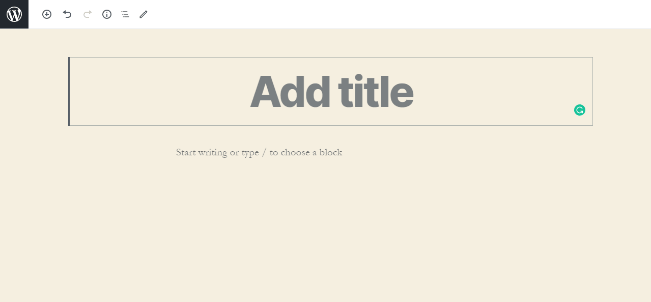 Add page title Add page title