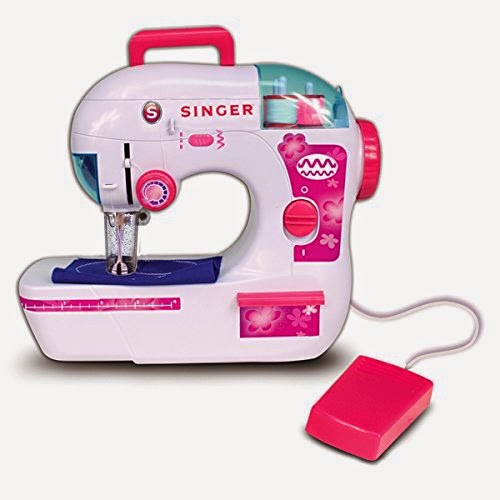 Eccentric Eclectic Woman Singer ZigZag Chainstitch Toy Sewing Machine