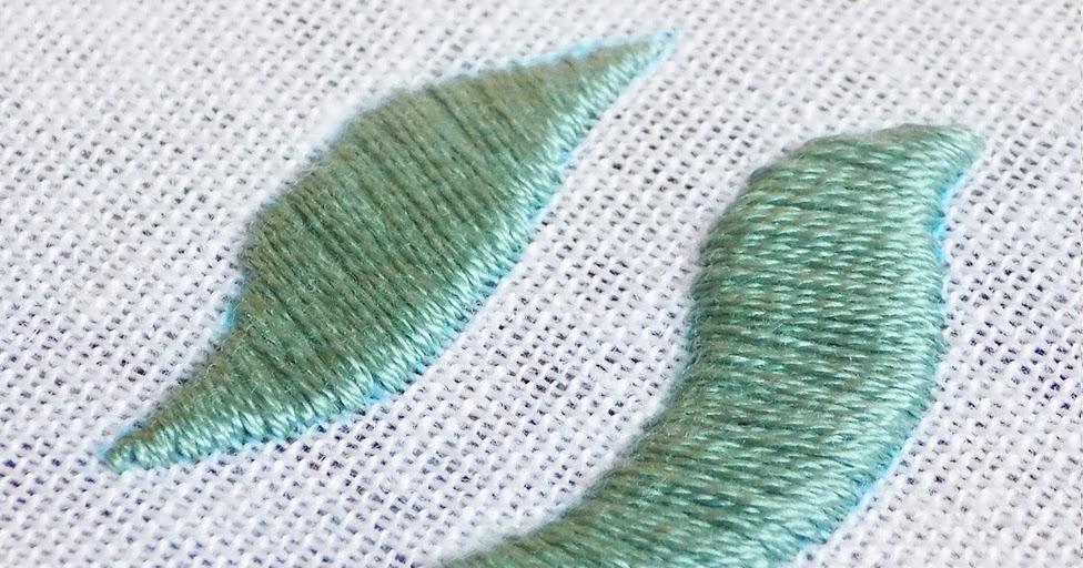 The classics of hand embroidery satin stitch  stitch floral The classics of hand embroidery satin stitch  stitch floral