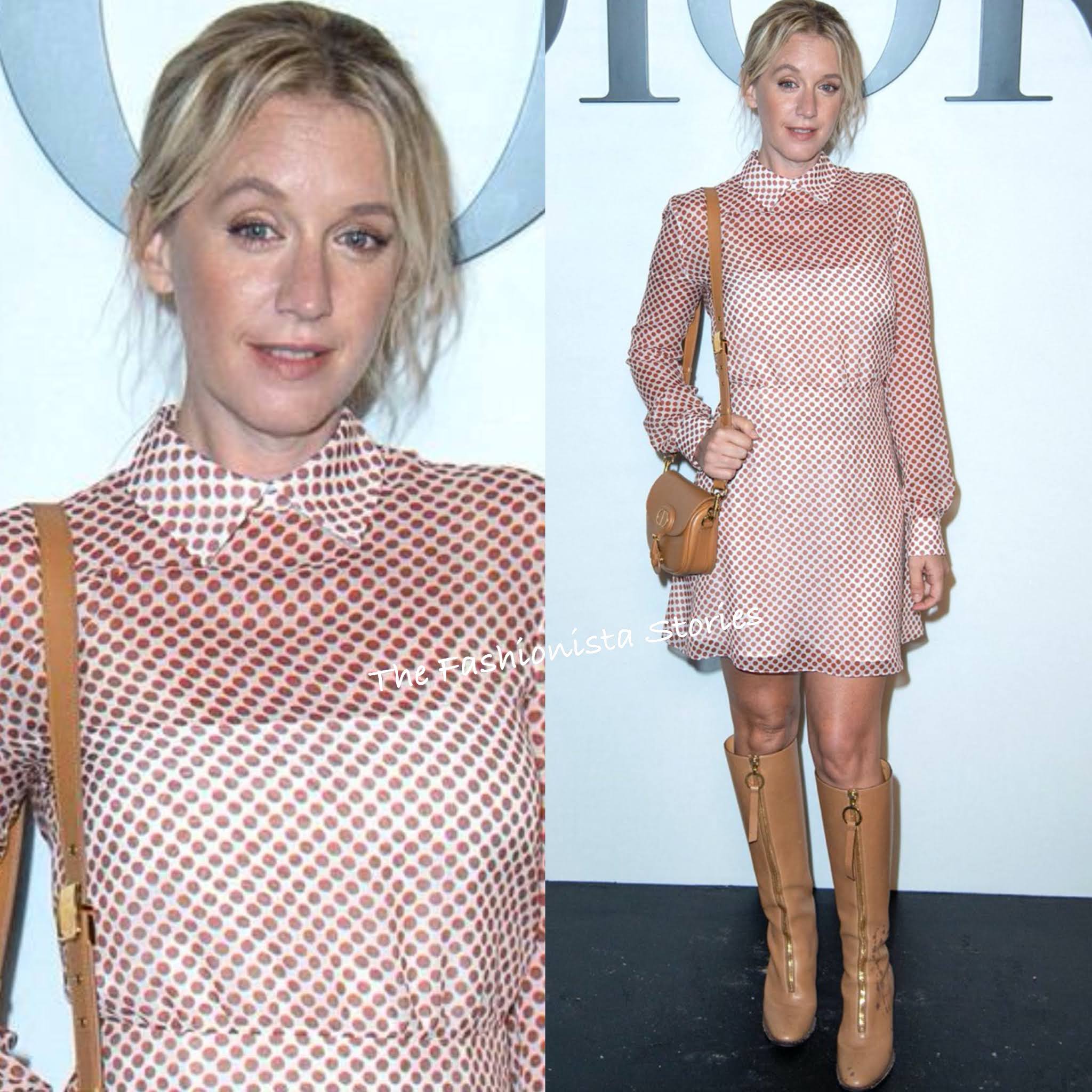 Maisie Williams & Ludivine Sagnier in Christian Dior at the Christian