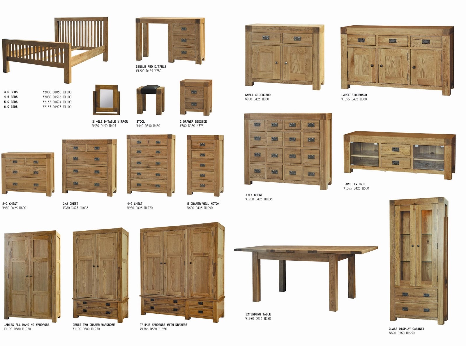 easyFurn.co.uk Lets Go Tokyo Tokyo Solid Oak Range at www.easyfurn.co.uk