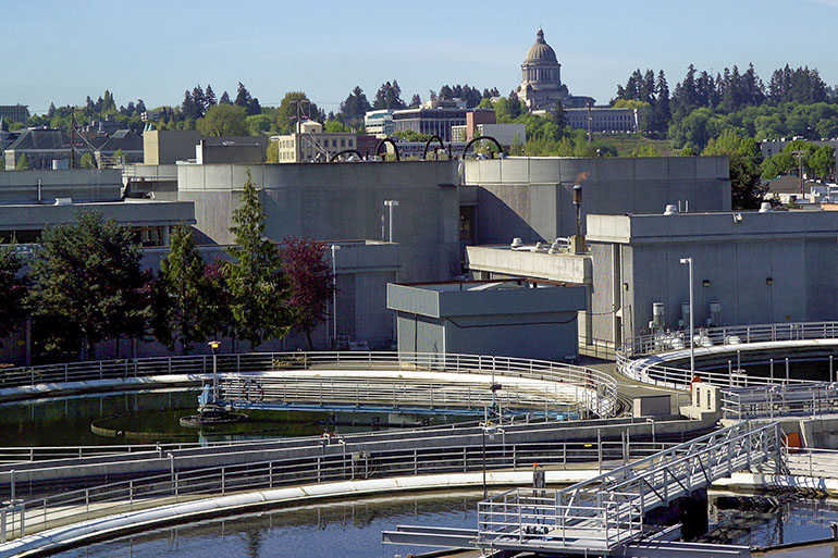 Washington Department of Ecology These wastewater treatment plants