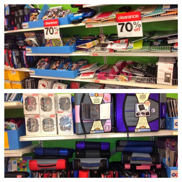 Arizona Families Target Clearance School Supplies and Coupon Binders