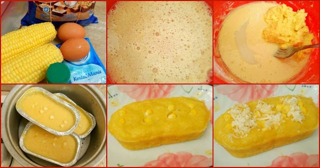 Resep Membuat Kue Jagung Manis Super Gampang No Mixer dan No Baked Bund