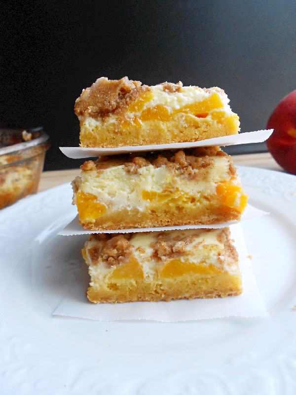 Peaches and Cream Bars Confessions of a Confectionista