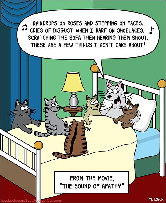 Mystery Fanfare: Cartoon of the Day: Cats