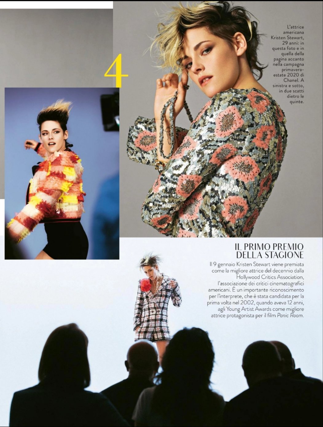 Kristen Stewart para a Grazia Itália - Portal Robsten BR