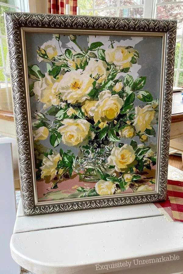 Paint by Numbers Canvas, Mail Me Roses