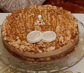 كيكة باردة بالبسكويت