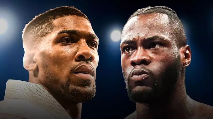 WILDER GIVES ANTHONY JOSHUA 24HOURS TO ACCEPT $50MILLION OFFER