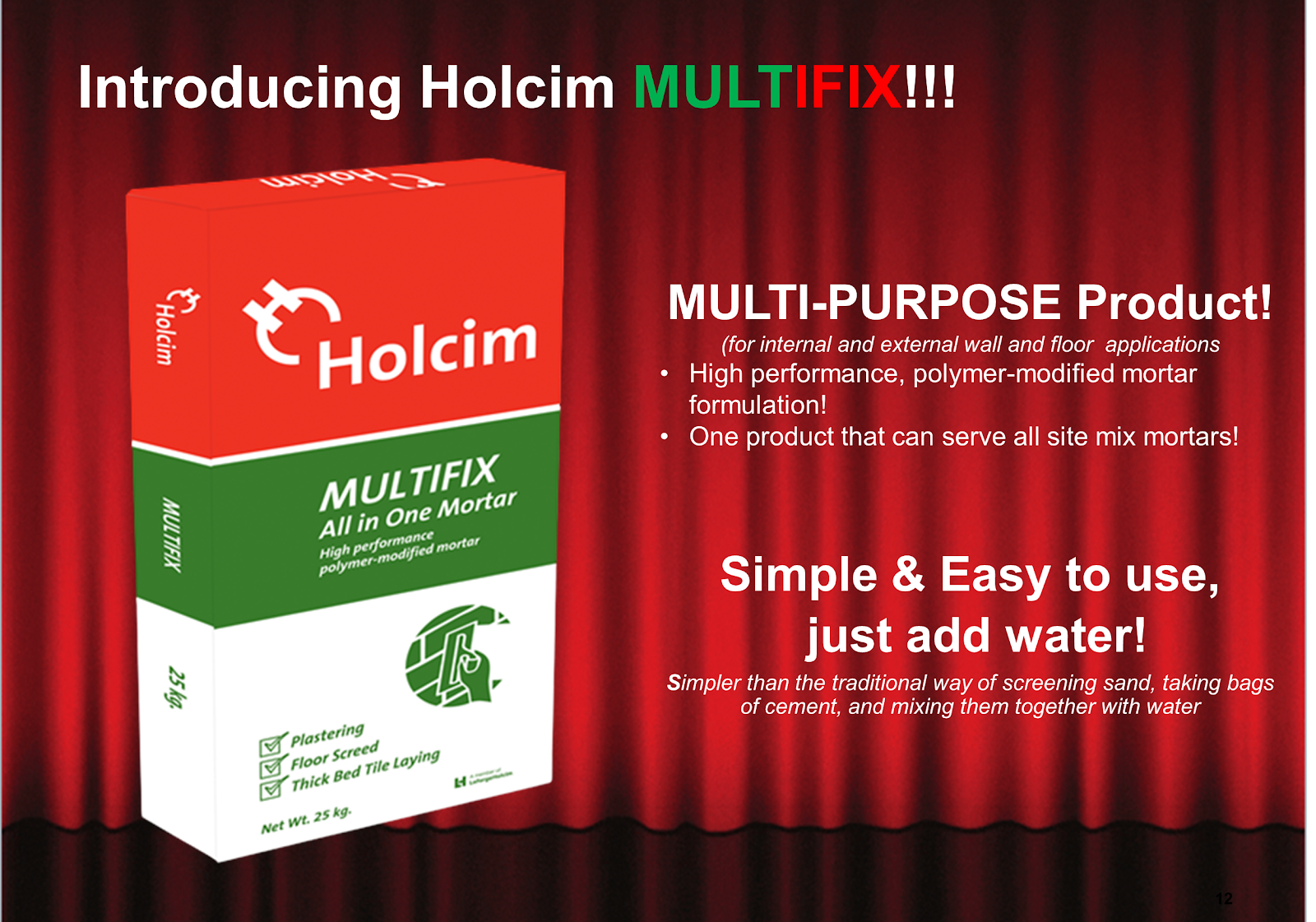 Holcim Multifix - Clea Banal