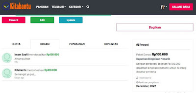 Kitabantu - Website Galang Dana Online UPDATE Versi 4